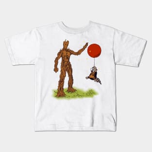 Silly Old Raccoon Kids T-Shirt